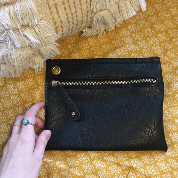 Urban Outfitters Handbags - Urban Outfitters Black Clutch Urban Outfitters Handbags - Urban Outfitters Black Clutch